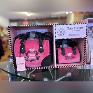 Juicy Couture mommy& me satchel crossbody